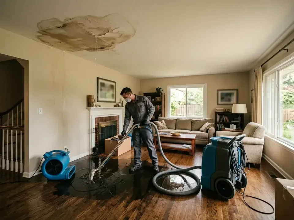 attic-pipe-burst-ceiling-drip-008 — frequently asked questions, Water Damage Restoration & Carpet Care in Blanchard, LA